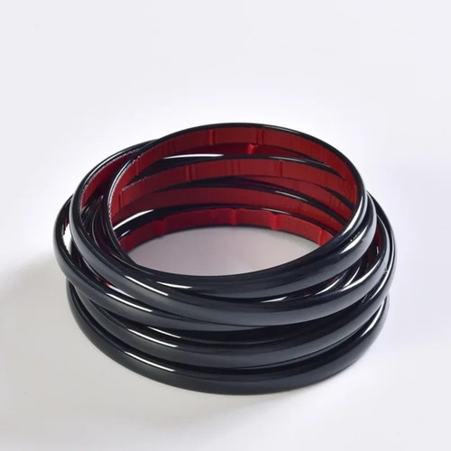 Plastic edging trim self - edging,