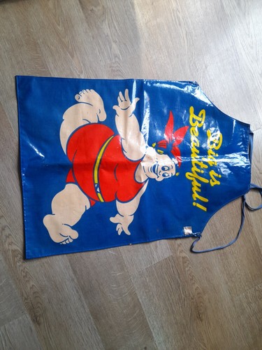 Vintage apron 1970s retro - vintage,