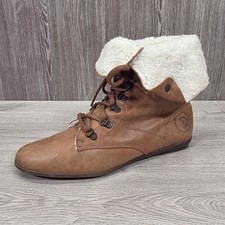 Red dead shearling lined - or,