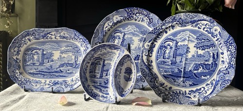 Vintage spode blue - vintage,