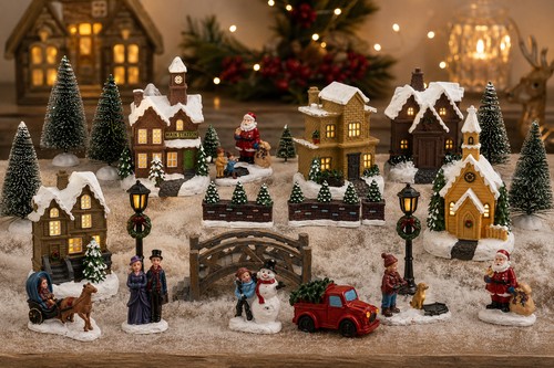 Christmas village set piece - 25,