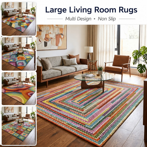 Large living room rugs non - large,