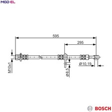 BRAKE HOSE 1 987 481 044 FOR