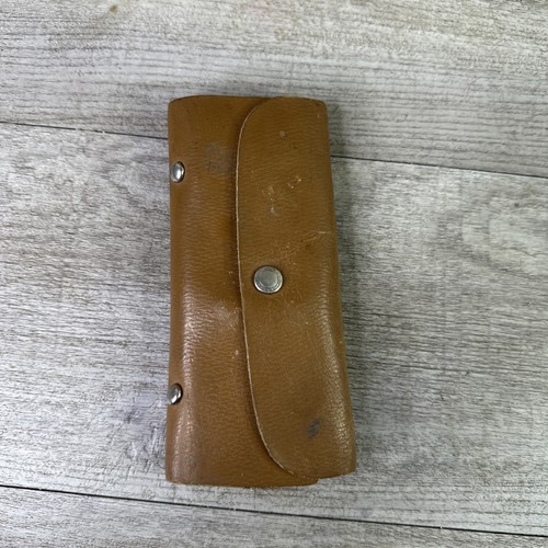 Vintage handmade leather fly - vintage,