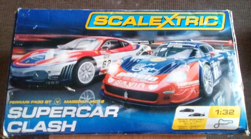 Scalextric supercar clash set - clash,
