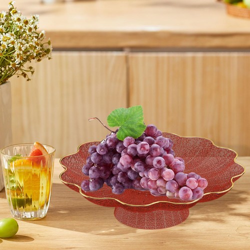 Footed fruit bowl multipurpose - footed,