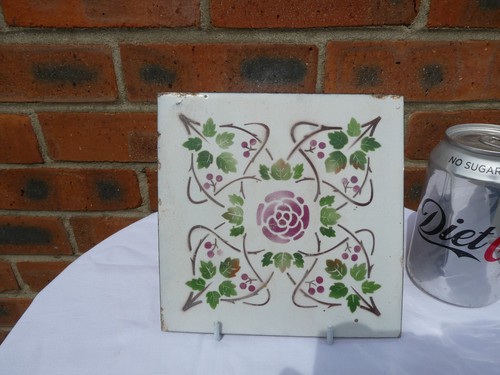 Antique art nouveau flowers - antique,