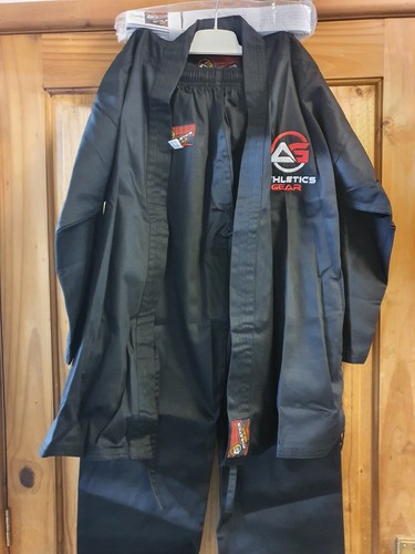 Kids black karate - black, /