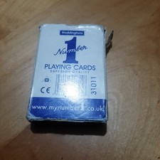 Waddingtons Number 1 Playing Cards Blue