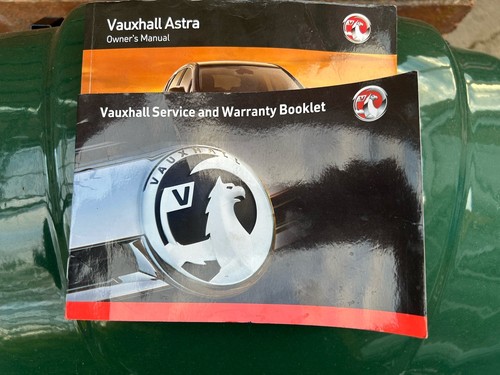 Vauxhall service book stamped - vauxhall,
