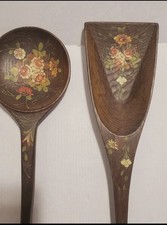 Vintage Giant Wooden spoons
