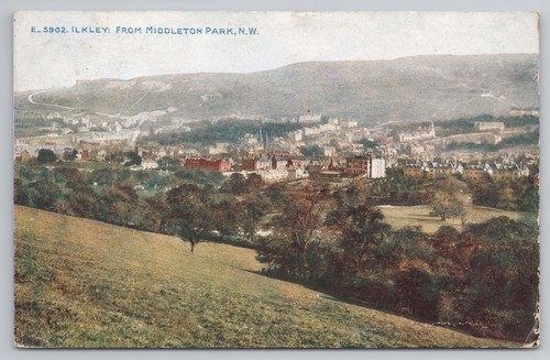 Ilkley from middleton park - from,
