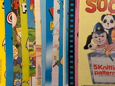 Gary Kennedy Intarsia Knitting Patterns Assorted Vintage Booklets. New.