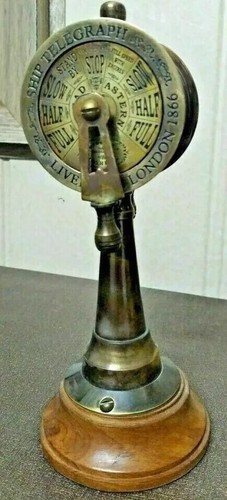 Beautiful antique brass ship - antique,