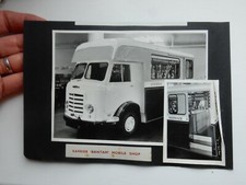 KARRIER BANTAM MOBILE SHOP VAN   MANUFACTURERS   PHOTOGRAPH  COMMER  10/15 CM