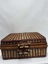 Vintage 1950’s/60’s wicker basket Picnic Set