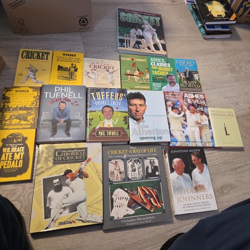 Vintage cricket books job - books,