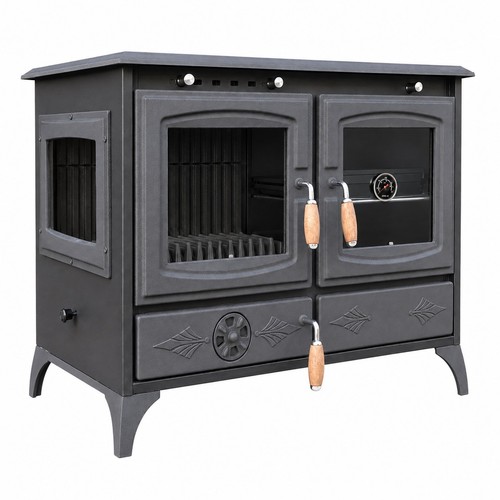 15kw cast iron wood coal - cast,