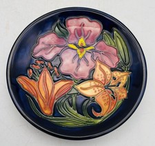MOORCROFT Collectors' Club Coaster - TIGRIS by Rachel Bishop 2003 - Boxed
