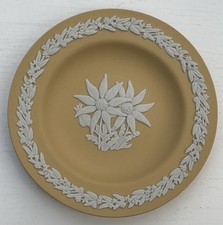 Wedgwood Yellow Jasperware Pin Dish