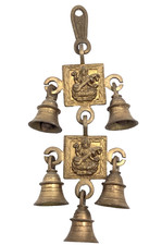 Antique Brass Ganesh Wall