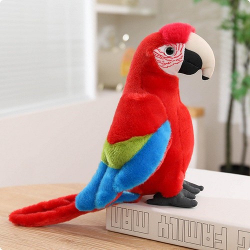 Parrot plush doll soft plushie - parrot,