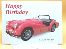 Triumph TR2 1955 - 5x7in