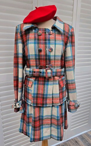 Vintage 1940s 1950s - style, wool