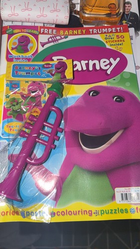 Barney the dinosaur magazine
