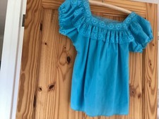 Square Dance Blue  Ruffle Off