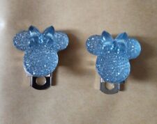 3 Blue Mickey mouse & Bow For