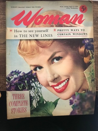 Vintage woman magazine - magazine,