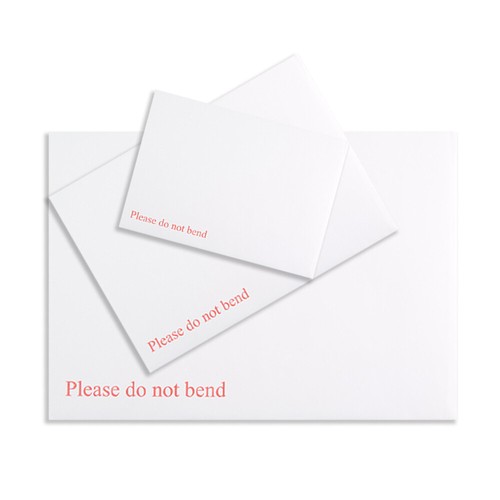 White hard board backed - white,