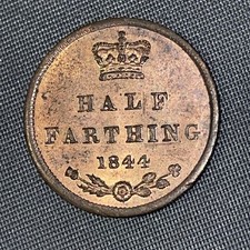 Queen Victoria Half Farthing