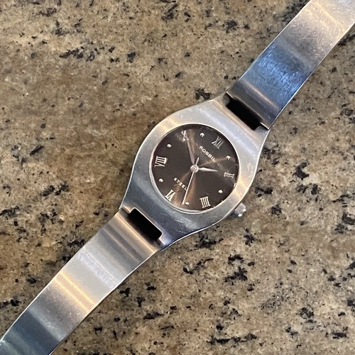 Fossil steel ladies - steel,