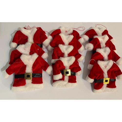 9pc santa claus suit christmas - 9pc,