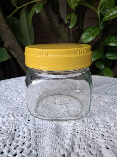 Vintage 1960s glass storage - vintage,