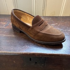 Loake eton suede dark snuff - loake,