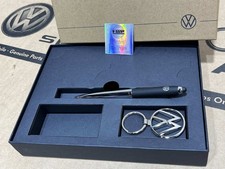 Volkswagen Owners Pen Keyring Welcome Box Gift Set New Car Genuine OEM Golf Polo