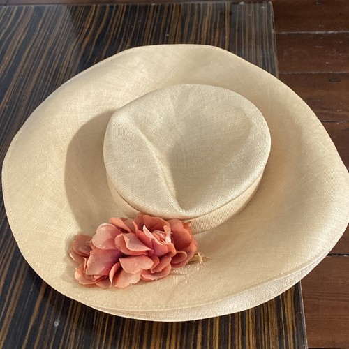 Vintage hat wide doubled - hat,