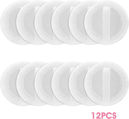 Loose powder puff pieces - 12,