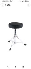 Drum Stool Padded Seat Fully