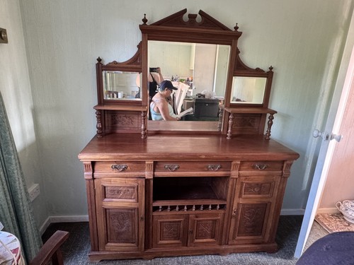 Antique edwardian mahogany - antique,