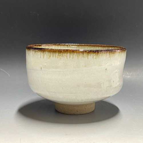 H257 japanese pottery chawan - h257,