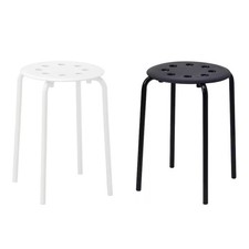 Round Plastic Stackable Stool