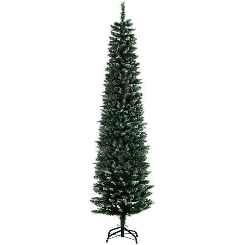 Homcom 6ft snow - snow, dipped