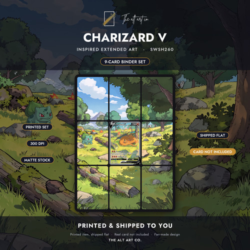 Pokemon charizard swsh260 - v,