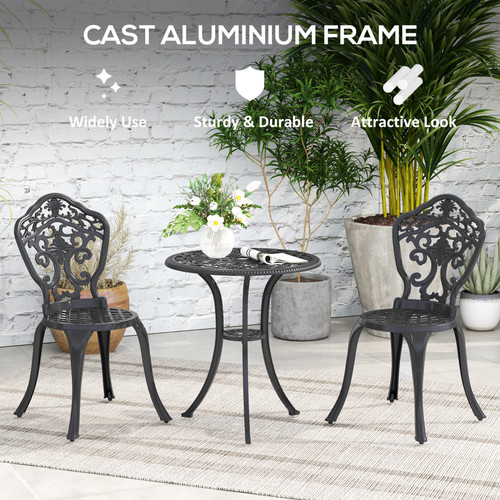 Pcs cast aluminium black - 3,