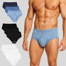 12 Pairs 6 , 3 Men's Y-Fronts