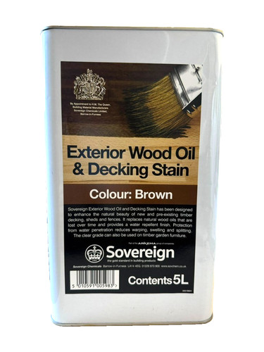 Sovereign exterior wood - oil, &